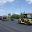 В Новокузнецке дорожники вдвое ускорили укладку асфальта - 1-LINE