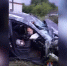 В Омске пьяный водитель на Porsche Cayenne врезался в бетонный забор - 1-LINE