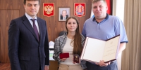 Михаил Котюков вручил звезду «Героя России» родным участника Великой Отечественной войны - Наш Красноярский край
