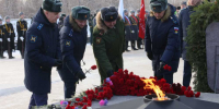 На площадь Победы в Красноярске вернулся вечный огонь - 1-LINE