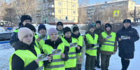 «Внимательный водитель – надёжный защитник!»: в Зеленогорске сотрудники Госавтоинспекции и ЮИДовцы поздравили водителей с наступающим Днем защитника Отечества - ГИБДД