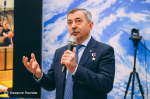 На стыке науки и мечты. Решетнёвцы встретились с легендарным космонавтом Александром Лазуткиным