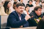 На стыке науки и мечты. Решетнёвцы встретились с легендарным космонавтом Александром Лазуткиным