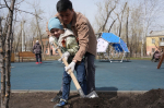 На общегородской субботник в Красноярске вышли 53 830 человек