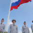 В День России был торжественно поднят государственный флаг на Николаевской сопке в Красноярске - Наш Красноярский край