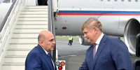 Анатолий Серышев сопровождает Михаила Мишустина в рабочей поездке в Омск - 1-LINE