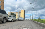В Красноярске на улице Гросовцев выкупили два участка для ремонта дороги