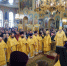 Духовенство Красноярской епархии сослужило главе Новосибирской митрополии за Литургией - Епархия