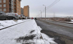 В Красноярске на улице Гросовцев завершён первый этап ремонтных работ
