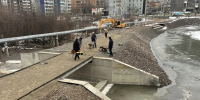 На озере в Октябрьском районе Красноярска отремонтировали плотину и водосброс - Наш Красноярский край