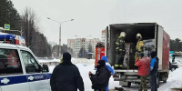 В Железногорске патрульный наряд выявил и помог локализовать возгорание грузовика - ИА Запад24