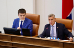 Первые лица Красноярского края поздравили учащихся с Днём студента