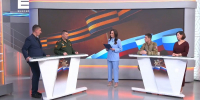 фото: стоп-кадр эфира программы "Все для Победы!", телеканал "Енисей" - НИА