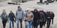 Депутаты Красноярского края проверили ход строительства школы на юге региона - 1-LINE