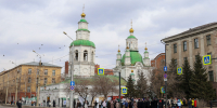 Глава Красноярской митрополии посетил открытие I Пасхального Покровского фестиваля - Епархия