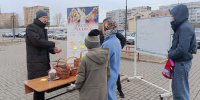 Храм Рождества Христова в Красноярске провел миссионерские пасхальные мероприятия - Епархия