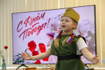 В Красноярске офицеры СК России организовали праздничный концерт для постояльцев пансионата «Солнечный», посвященный Дню Победы