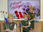 В Красноярске офицеры СК России организовали праздничный концерт для постояльцев пансионата «Солнечный», посвященный Дню Победы