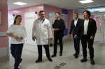 Новую поликлинику в красноярском Пашенном проверили Бадма Башанкаев и Илья Зайцев