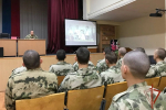 Сотрудники подразделений краевого управления вневедомственной охраны в День солидарности борьбы с терроризмом провели ряд мероприятий.